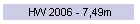 HW 2006 - 7,49m
